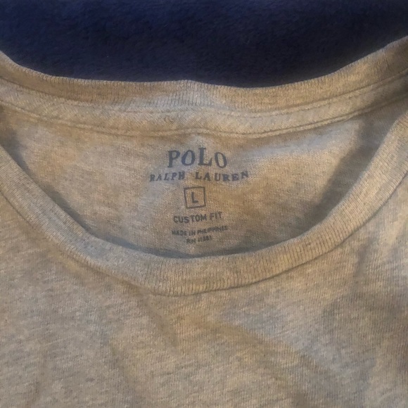 Like New Ralph Lauren Polo Tee Size L worn once. Great fit and comfort. - Picture 3 of 5